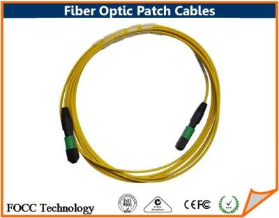 Cina La toppa a fibra ottica monomodale del centro MTP di attenuazione di riflessione 12 cabla due connettori dell'estremità in vendita