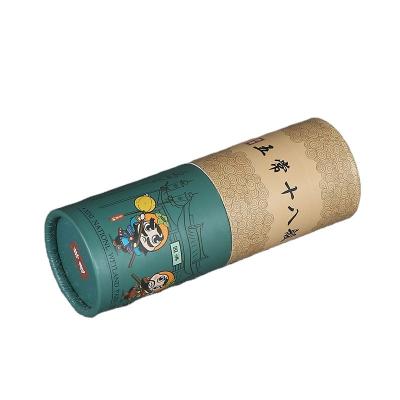 China Color Recycled Cosmetic Paper Tube Packaging Materials White Biodegradable White Cardboard Paper Round Food Grade Cardboard Tube for sale