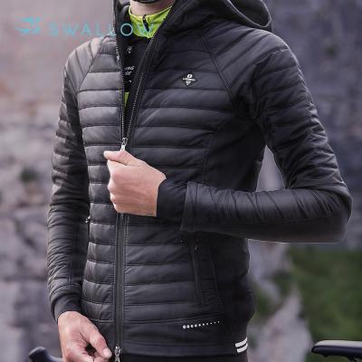 China Custom Reflective SWALLOW OEM ODM Down Winter Mens Mountain Bike Jacket Breathable for sale