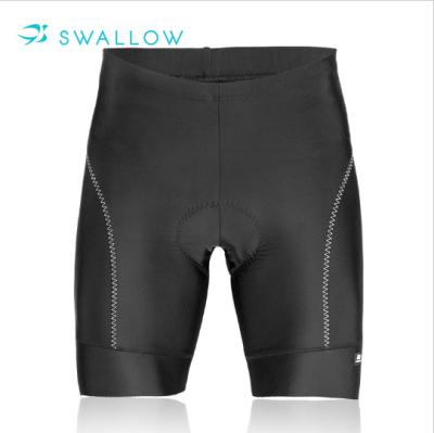 China OEM ODM SWALLOW Breathable Cheap Competitive Price Black Padded Mens Cycling Shorts for sale