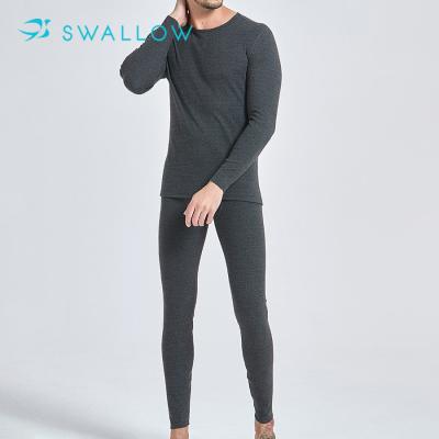 China Wholesale Price QUICK DRY Black Wool SWALLOW Merino Breathable Men Set Thermal Underwear for sale