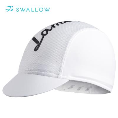 China breathable & SWALLOW Windproof White Plain Waterproof Inside Helmet Cycling Custom Cycling Cap for sale