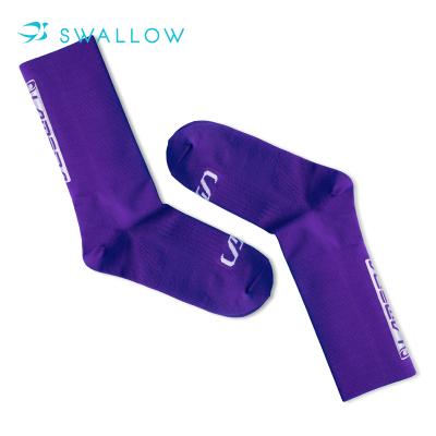 China Wholesale Breathable SWALLOW SWALLOW Sweat Quick Dry LAMEDA Men Branded Custom Made Cycling Socks for sale