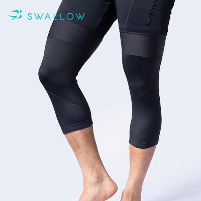 China Adult SWALLOW Thermal Winter Sweat Wicking Custom Compression Knee Sleeve For Men And Women for sale