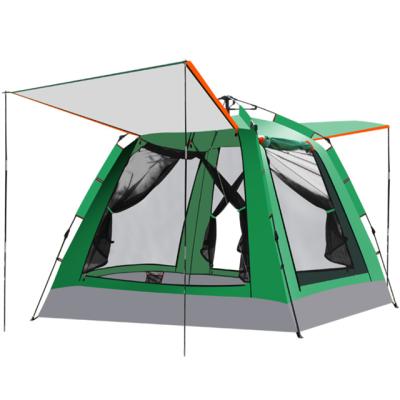 China Extended type - 2 person waterproof portable aluminum pole camping 10 x 10 aluminum pole outdoor heavy duty foldableled yoga tent for sale