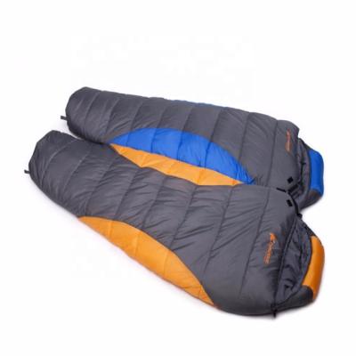 China Mummy Adults Outdoor Ultralight Portable Winter Outdoor Sleeping Bag Compact Single Camping Folding Sleeping Bag Paper Cotton for sale