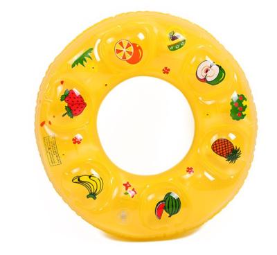 China Good Quality Child Customized Inflatable Colorful Cartoon Airplane Swimming Ring Small for sale