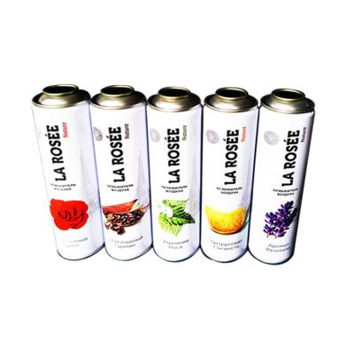 China Personal Care CMYK Printed Aerosol Tin Cans , Air Freshener Aerosol Spray Cans for sale