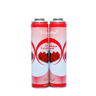 China Empty Aerosol Spray 300ml Aerosol Tin Cans , Metal Tinplate Aerosol Cans For Air Freshener Spray for sale