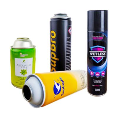 China Aerosol Spray Customized Printing Aerosol Tin Can Empty for sale