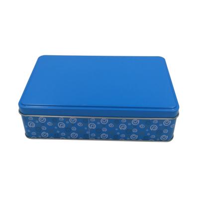 China Rectangular Metal Tin Box Metal Tin Box With Custom Coloring And Sizing for sale