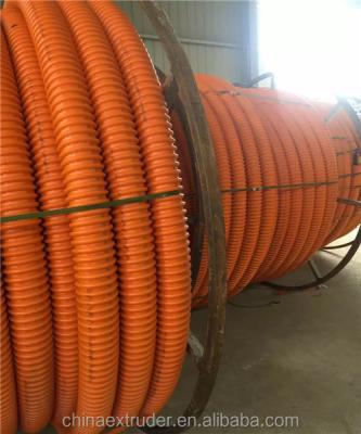 China Plastic MPP Electricity Power Hose/Pipe Making Machine Line Power Top Pipe Production Line for sale