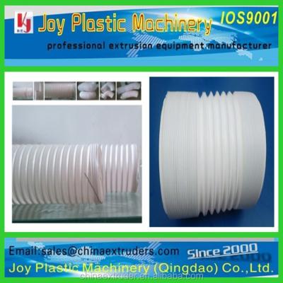 China Plastic Extension Corrugated Tube Extrusion Line/ PVC Hose Making Machine PP Magic Pipe Making Machine for sale