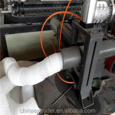 中国 Plastic Steel Wire Corrugates Pipe PVC Hose Making Machine Line Single-Screw 販売のため