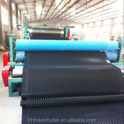 China Plastic Drain Board Production Machine/HDPE geocell producing line,waterproof sheet extrusion line zu verkaufen