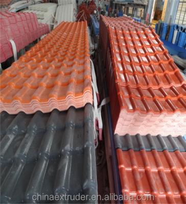 中国 Pvc Roofing Sheet Extruder Machine PVC Roof Tile Making Machine Plastic Thermoforming Machine 販売のため