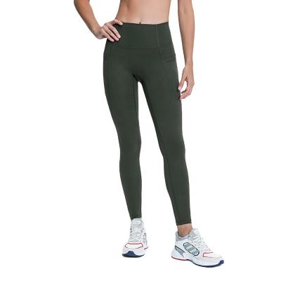 China Amazon Breathable Hot Sales Gym Wear High Waist Butt Lift Yoga Leggings With Pockets for sale