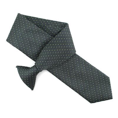 China 100% Polyester Woven Herringbone Custom Made Handmade Simple Pretied Dresser Uniform Clips On Tie Ready To Wear Neck Ties For Men for sale