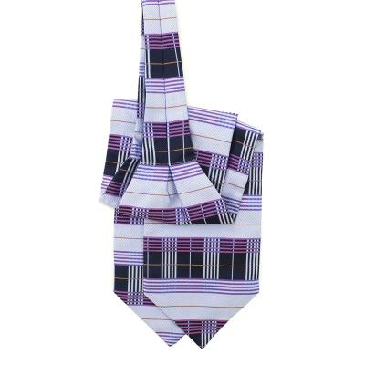 China Wholesale 100% classic woven men's formal geometric fashion scarf ties classic 100% polyester handmade international custom woven scarf for sale