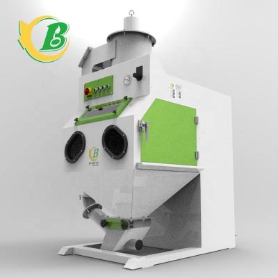 China Garment Shops Box-shaped Manual Dry Sandblasting Machine Capable Of Automatically Separating Abrasive Recycling for sale