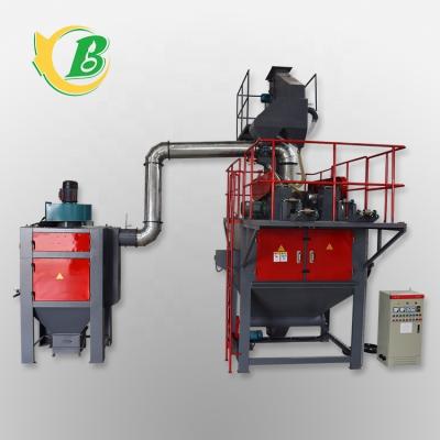 China Building material shops chain pass through automatic shot blasting machine capable of long-term high-load cleaning for sale