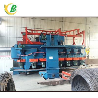 China Construction Material Shops Single Station Roll Wire Coil Shot Blasting Machine Cost Effective Whole Monopoly for sale