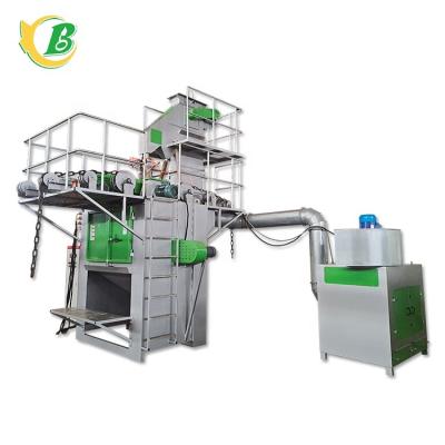 China Building material stores sell chain type durablehanging shot blasting machine at a discounted price for sale