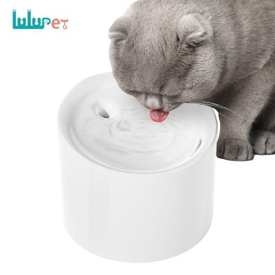 China Wifi Water Fountain Pet 2.5L Smart Tuya Pet APP Control Automatic Low Noise Cat Water Dispenser Dog Drinking Fountain for sale