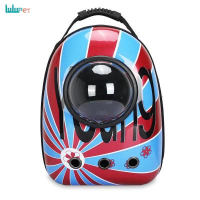 China 2022 New Fashion Pet Carrier Sustainable Cat Bag Pet Carriers Portable Breathable Comfortable Space Capsule for sale