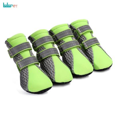 China Amazon Best Seller Viable Dog Shoes Waterproof Rough Sole Shoes and Anti-Slip Reflective Stripes Dog Boots Small for sale