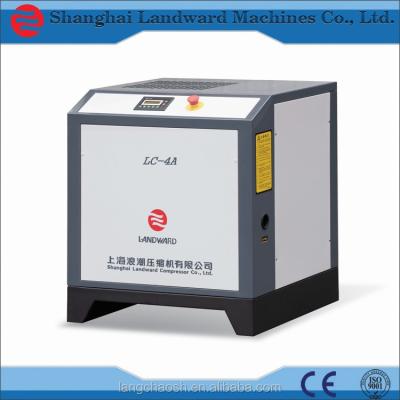 China Lubricated 3KW small mini industrial screw air compressor for export master power air compressor for sale