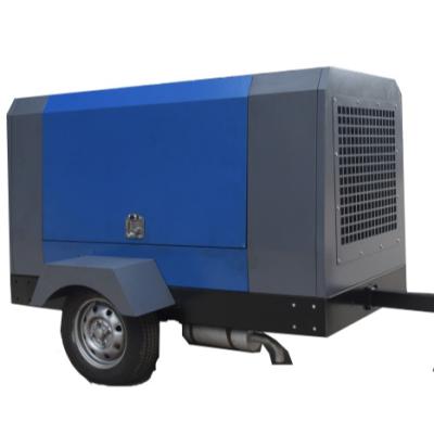 China Lubricated Diesel Portable Silent Compressor Air-Compressor for sale