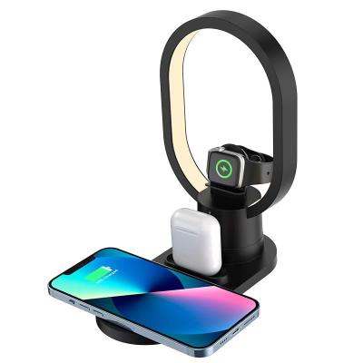 China Mobile Phone A201 Angel Wings 3 in 1 Multi Functional Magnetic Bracket Wireless Magnetic Charging Fast Charging for sale