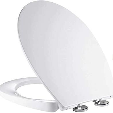 China Modern Heavy Duty Anti Bacterial Slow Close Oval Soft Narrow Durable Toilet Seat Quick Release Quick Release For Easy Cleaning Easy Double Fixing for sale