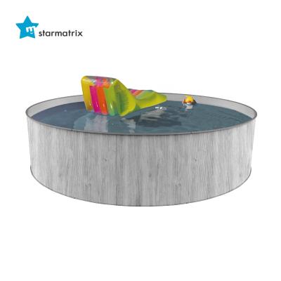 China Easy installation STARMATRIX hot dipped galvanized outdoor swimming pool piscina acima do solo for sale