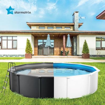 China Easy Installation STARMATRIX Factory Conform to EN16582-1 EN16582-3 Standard Steel Wall Pool Paret Piscina sobreterrada d'acer for sale