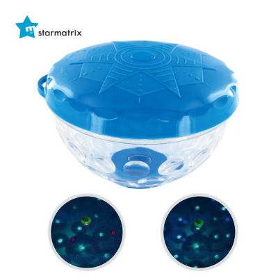 China STARMATRIX Factory ML04 Waterproof Acrylic Housing 7 Pool 4 Colors LED Lights Underwater Show for sale