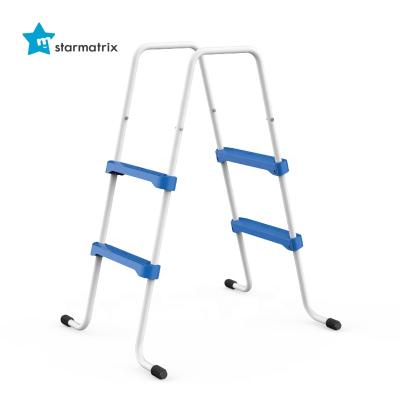 China STARMATRIX Factory 912 Ergonomically Designed Sturdy Lightweight Frame Basic 912 Pool Ladder for sale