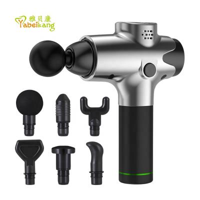 China Rechargeable Massage Items and Various Fascia Gun Massager Head Rechargeable Electric Fascia Muscle Massage Gun Product German for sale