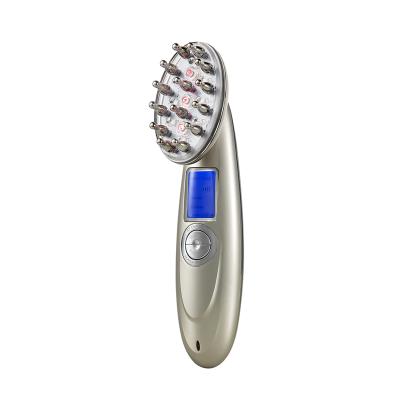 China home & Travel Droshipping OEM RF Laser 7 in 1 Non Hair Massage Comb Women Hair Scalp Massager Growth Comb for sale