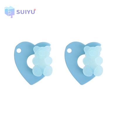 China Jelly Candy Cartoon Cute Little Bear Lovers Creative Cute Girl Design Essential Earrings for sale