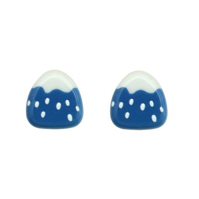 China Kawaii Kawaii Japanese Korea Style Snow Mountain Resin Beads Straight Hole Acrylic Beads Jewelry Making for sale