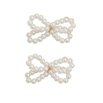 China Cute Hop Selling Boho Butterfly Handmade Imitation Bow Cute Handmade Pearl Findings Jewelry Diy Bead Crafts Making Accessories for sale