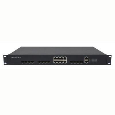 China FTTX Sale GPON/EPON FTTX OLT Whole Fiber Optic Equipment 8 PON Port EPON OLT for sale