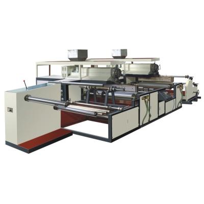 China Double Screw PE Plastic Film Extrusion Machine Two Extruders High Efficiency for sale