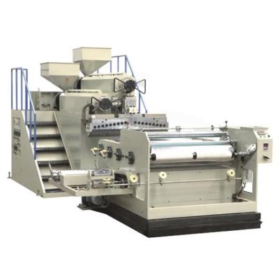 China LLDPE Film Blowing Machine , Twin Screw Extruder Machine High Speed for sale