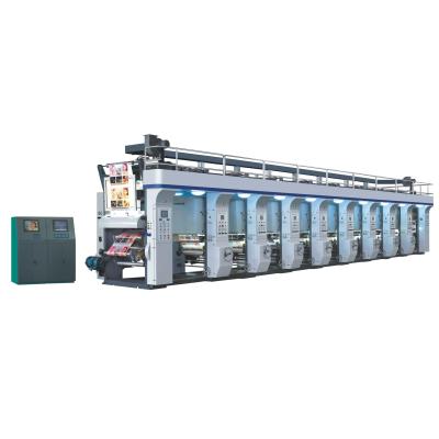 China Automatic Gravure Printing Machine , Sticker Printing Machine High Output for sale