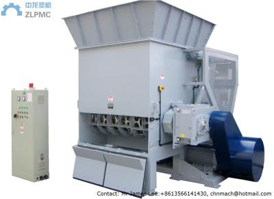 China 40mm Screen Industrial Plastic Shredder Machine , Plastic Bag Recycling Machine for sale