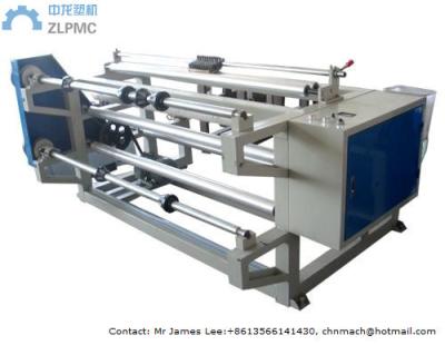 China Simple Plastic Film Slitting Machine Double Shafts Rewinder Rollers JY Series for sale