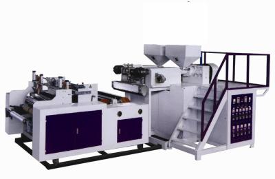 China 500mm Twee van de Reklagen Film die Machine, LLDPE-Extrudermachine maken Te koop